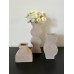 Lisboa sand vase organic set van 3 
