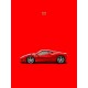 Glasschilderij Ferrari 458 