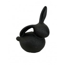 BOI!WOW Zwart Metalen Haas 