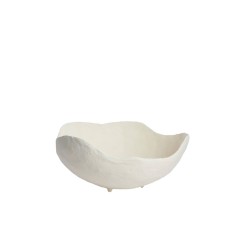 Light & Living schaal Hazal metaal Crème 