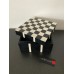 Diga Colmore Luxe decoratie  box vierkant zwart/wit
