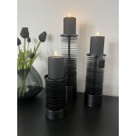 Vase The World  Kandelaar Manta set-3 Black