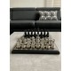 Diga Colmore Luxury schaakbord zwart/zilver 40x40 cm
