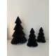 Corios-Honeycomb Kerstboom zwart