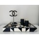 Diga Colmore luxury decoratie plateau zwart/wit/grijs 
