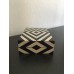 Diga Colmore Luxe decoratie box S zwart/wit
