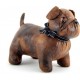 Hamilton Living deurstopper Engelse Bulldog George  bruin 