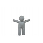 J-Line P'tit Maurice Magnesium Grijs Small