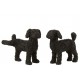 J-Line Hond Max zwart set-2
