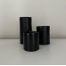Diga Colmore T-Light holder set-3 Pilar metaal mat zwart 