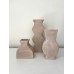 Lisboa sand vase organic set van 3 