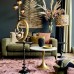 Light & Living vaas Alfredo mat zwart 