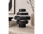 BOI!WOW Windlicht Willy Black S – Tijdloze Sfeermaker voor Elk Interieur