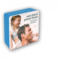 ZEP mini block photo frame - Maine Blue